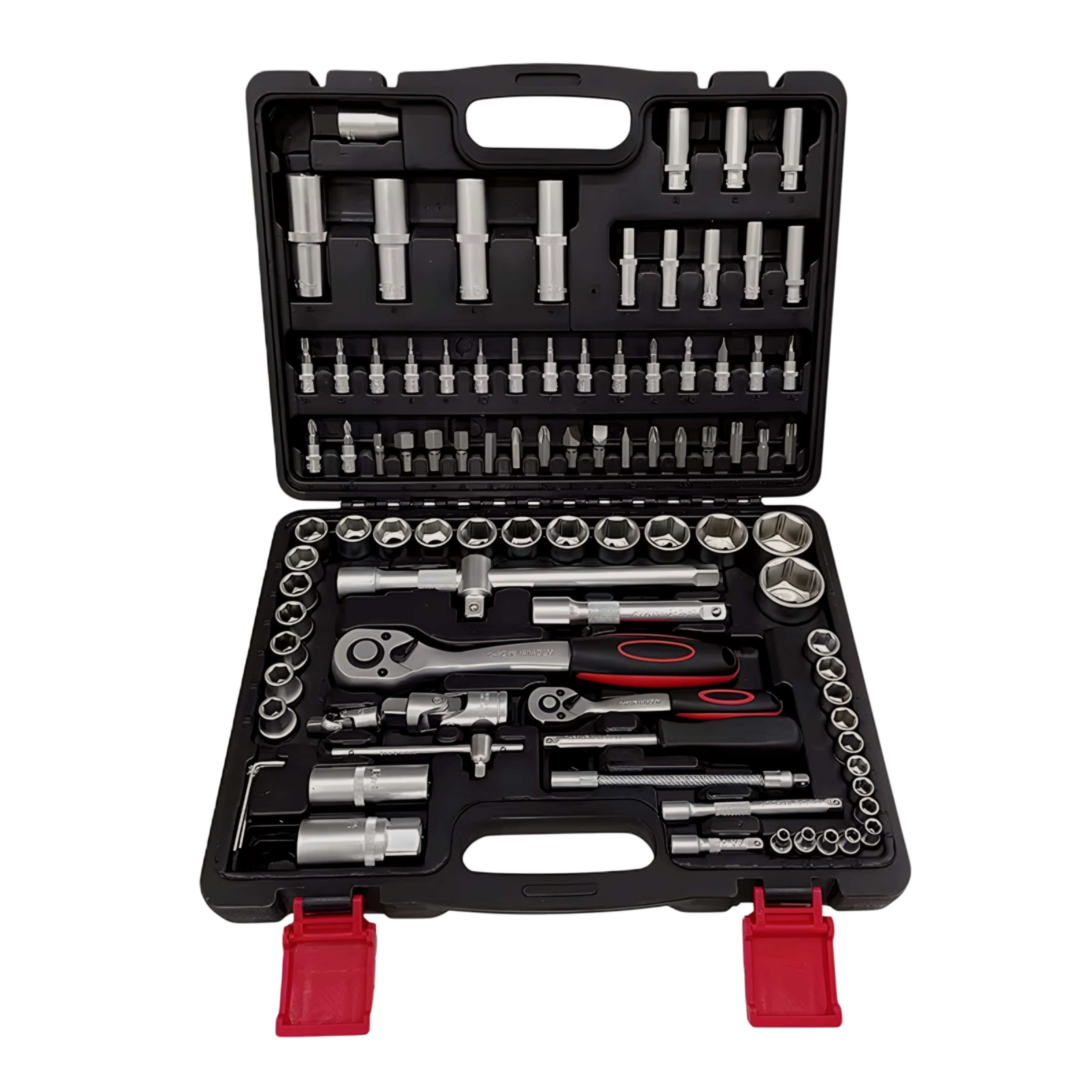Juego de Cubos de 1/4" y 1/2" 94 Pzs